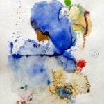 Eitempera, Aquarellfarbe, Bunt- und Aquarellstift auf Papier 21x29,5cm