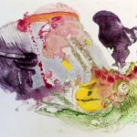 Eitempera, Aquarellfarbe, Bunt- und Aquarellstift auf Papier 29,5x21cm (in Privatbesitz in Köln)