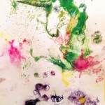 Eitempera, Aquarellfarbe, Bunt- und Aquarellstift auf Papier	
21x29,5cm